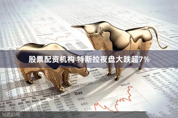 股票配资机构 特斯拉夜盘大跌超7%
