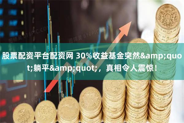 股票配资平台配资网 30%收益基金突然"躺平"，真相令人震惊！